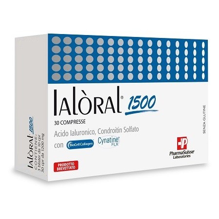 PharmaSuisse Ialoral 1500 Integratore Benessere Articolare 30 Compresse