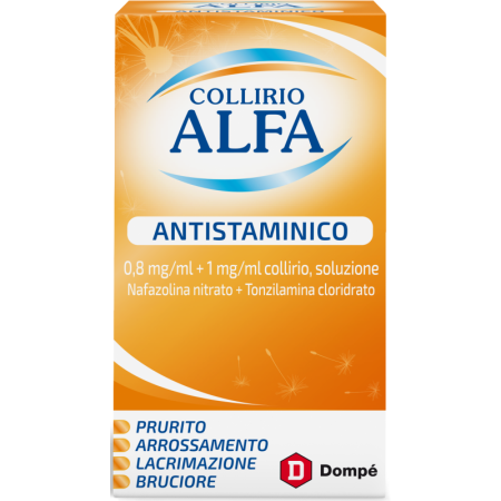 Collirio Alfa Antistaminico Tonzilamina cloridrato 10 ml