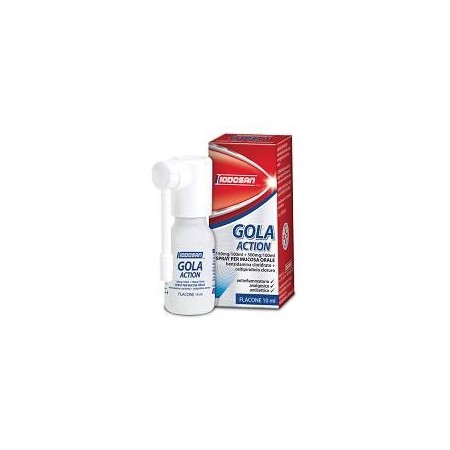 Iodosan Gola Action 0,15%   0,5% Spray Per Mucosa Orale 10 ml