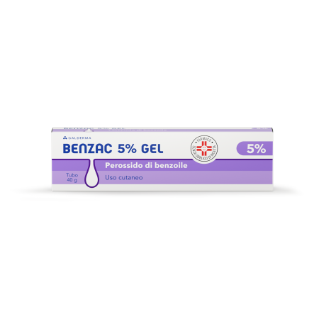 Benzac 5% Gel Perossido di Benzoile 40 g