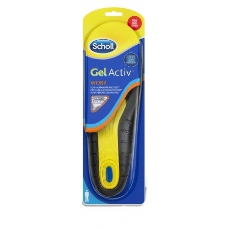 Scholl GelActiv Work Soletta Uomo in Gel