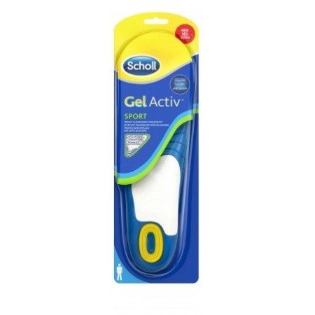 Scholl GelActiv Sport Soletta Uomo in Gel