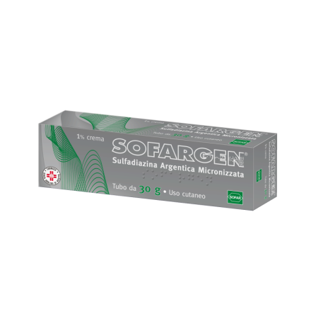 Sofargen Crema 1% Sulfadiazina Ustioni 30g