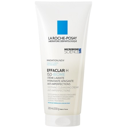 La Roche Posay Effaclar H Crema Levante per Pelle Grassa a Tendenza Acneica 200 ml