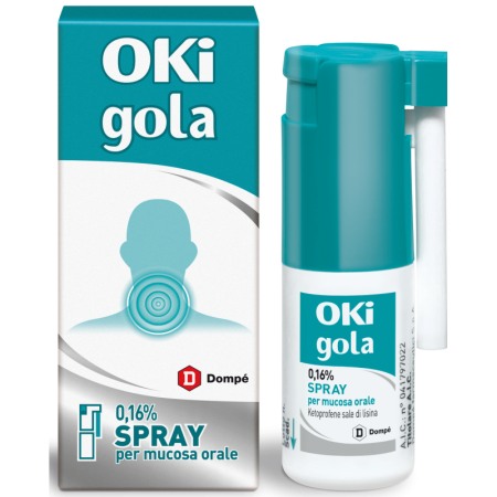 Oki Infiammazione e Dolore Spray Ketoprofene Analgesico 15 ml