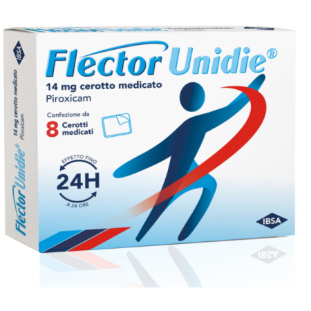 Flector Unidie Cerotti antidolorifici 8 Cerotti Medicati 14 mg