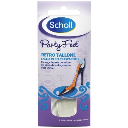 Scholl Party Feet Retro Tallone Solette in Gel