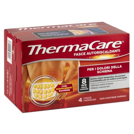 ThermaCare Fasce Autoriscaldanti Schiena 4 Pezzi