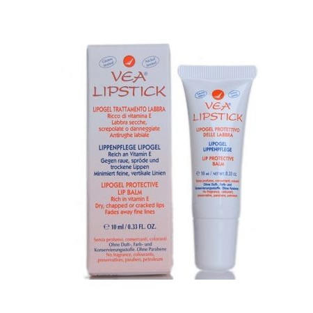 Vea Lipstick Lipogel Idratante Labbra Secche e Screpolate 10 ml