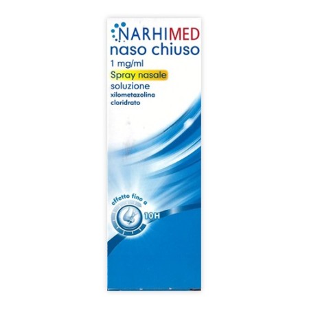 Narhimed Naso Chiuso 1mg/1ml Spray Nasale Decongestionante 10 ml