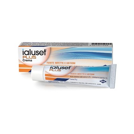 Ialuset Plus Crema Ferite Infette e Ustioni 25 g