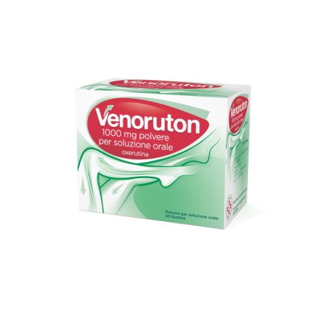 Venoruton 1000 mg Oxerutina Granulato Per Soluzione Orale 30 Bustine