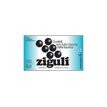 Zigulì Liquirizia Blister 36 Palline